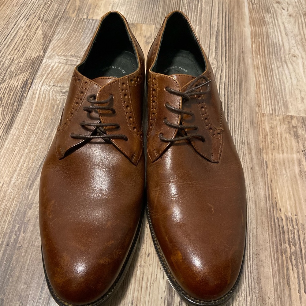 Mens brown Stacy Adams dress shoes size 11.5 EUC.